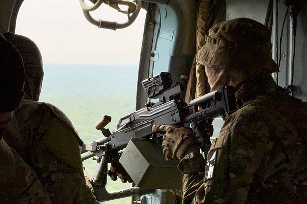 Сдача в плен боевиков в ЦАР