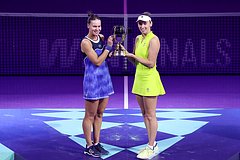 Российская теннисистка выиграла парный Итоговый турнир WTA